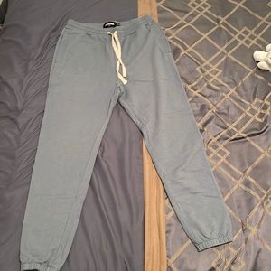 Light blue men’s joggers